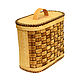 The box is woven from birch bark. Box for storage. Art.0032. The bins. SiberianBirchBark (lukoshko70). My Livemaster. Фото №5
