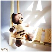 Куклы и игрушки handmade. Livemaster - original item Toy splyushka-Bear. Handmade.