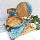 Набор деревянной  посуды "Голубая лагуна", Подарки, Курганинск,  Фото №1