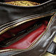 Women's casual Python Florence bag. Classic Bag. BOA. My Livemaster. Фото №4