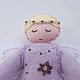 Кукла ангел из фетра бисер. Мягкие игрушки. Юля fetro_toys. Интернет-магазин Ярмарка Мастеров.  Фото №2