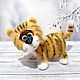 Tiger number 2022. Stuffed Toys. JuliaCrochetToys. My Livemaster. Фото №5