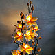 Composition-orchid night light 'Eileen'. Nightlights. Elena Krasilnikova. My Livemaster. Фото №5