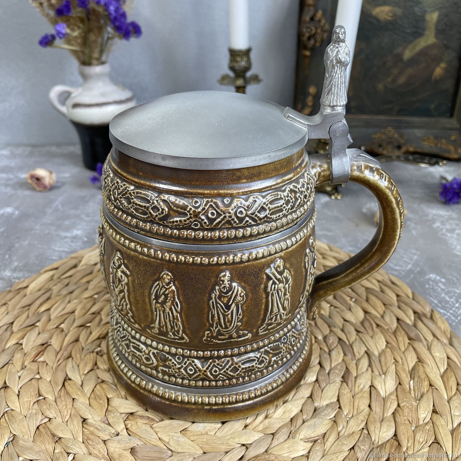 Винтаж: "Апостольская кружка". Goebel. Германия. 1л – купить на Ярмарке ...