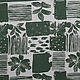 Винтаж: Шелковый платок с цветочным орнаментом (1980-е). Бабочки винтажные. Лавка винтажностей. Интернет-магазин Ярмарка Мастеров.  Фото №2