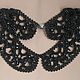 Order Collar with butterflies black. Elena Rodina. Livemaster. . Collars Фото №3