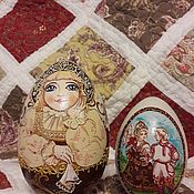 Сувениры и подарки handmade. Livemaster - original item Gift painted Matryoshka egg 