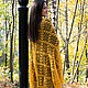 Shawl crochet Mustard. Shawls. Lily Kryuchkova (kruchokk). Online shopping on My Livemaster.  Фото №2
