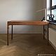 A Desk of solid. Tables. sergej-gavrilov (gawriloff). Online shopping on My Livemaster.  Фото №2