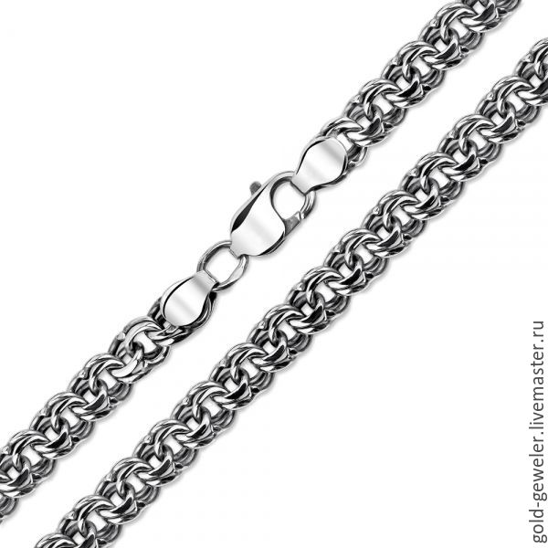 Цепочка из серебра 925 пробы БИСМАРК в интернет-магазине Ярмарка Мастеровпо цене 300 ₽ – ASPCJRU