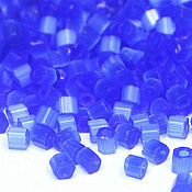 Материалы для творчества handmade. Livemaster - original item Czech beads chopping 10/0 Blue 10 g 35061 Preciosa. Handmade.