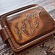 Purse (trifold) with embossed lion. Wallets. Finist (tisneniekozhi). My Livemaster. Фото №4
