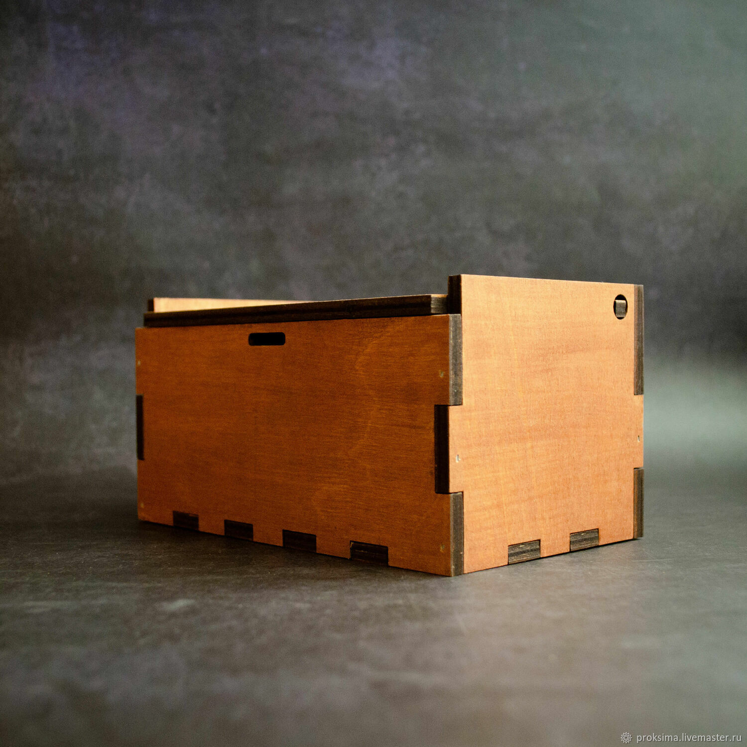 BW260 Деревянная подарочная коробка с откидной крышкой 17,2х10,2х9 см в ...