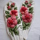 Mittens with hand embroidery 'rose garden'. Mittens. Marina Mishina. Online shopping on My Livemaster.  Фото №2
