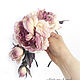 Silk roses. Rim with roses ' Malmaison Josephine'. Headband. natalya-4 (natalya-4). Online shopping on My Livemaster.  Фото №2