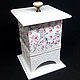 Tea box Lace. Tea houses. Mom Carla's workshop. Online shopping on My Livemaster.  Фото №2