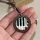 Pendant 'Piano heart', Pendants, Ufa,  Фото №1