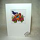 Postcard 'Bird of happiness'. Cards. Lamy_cross_stitch. Online shopping on My Livemaster.  Фото №2