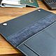 Папка для бумаг а4, чехол для MacBook из кожи. Сумка-планшет. Remeslo Brand. Ярмарка Мастеров.  Фото №8