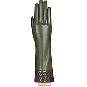 Винтаж handmade. Livemaster - original item Size 7. Multi-colored winter gloves made of genuine leather. Handmade.