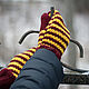 Harry Potter Set (100% merino, with double scarf). Scarves. IRINA GRUDKINA Handmade Knitwear. My Livemaster. Фото №5