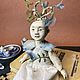 Маленькая кукла ручной работы, авторская кукла из полимерной глины, Куклы и пупсы, Санкт-Петербург,  Фото №1