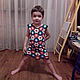 платье для девочки из мотивов, , Хабаровск,  Фото №1