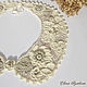  Irish lace 'Spring motifs' Collar. Collars. 'Irish lace'  Elena. Online shopping on My Livemaster.  Фото №2