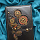 Leather notebook "STEAMPUNK". Diaries. Furmani. Online shopping on My Livemaster.  Фото №2