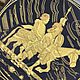Винтаж: Лоток мелочница  Дон Кихот и Санчо Панса. Предметы интерьера винтажные. сКЛАДъ. Ярмарка Мастеров.  Фото №6