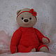 Мишка Люля. Мишки Тедди. Елена Перминова (elenaperminovabears). Ярмарка Мастеров.  Фото №4