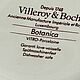 Винтаж: Набор для компота, морса Villeroy&Boch, Botanica, Люксембург. Сервизы винтажные. 'Голландская Вест-Индская компания'. Ярмарка Мастеров.  Фото №5