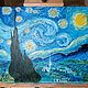 Ван Гог "Звëздная ночь", максимально достоверная копия!. Картины. Bhakta Art. Ярмарка Мастеров.  Фото №15