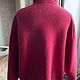 Свитер Овер. Свитеры. n.mironova_knitwear. Интернет-магазин Ярмарка Мастеров.  Фото №2