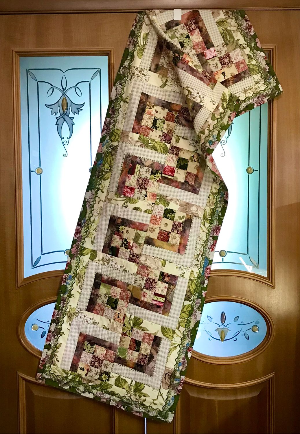 Покрывала: Дорожка на диван «цветочная» купить в интернет-магазине ...