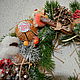 Рождественский венок, Интерьерные венки, Санкт-Петербург,  Фото №1