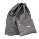 Grey satchel Bag medium Package Bag shopper hobo Mike. Sacks. BagsByKaterinaKlestova (kklestova). Online shopping on My Livemaster.  Фото №2