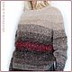 Джемпер "Fancy №8" из кидмохера на шелке. Джемперы. Ирина(shvilinka.knit). Ярмарка Мастеров.  Фото №4