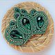 Мастер класс брошь Корона в сутажной технике. Мастер-классы. Annka Soutache Украшения из сутажа. Ярмарка Мастеров.  Фото №4