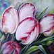 Oil painting Bright tulips. Pictures. Ermolaeva Olesya. My Livemaster. Фото №5