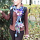 felted belt-scarf-ornament, Scarves, Minsk,  Фото №1
