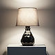 Bedside lamp 'Astra Black' L, Table lamps, Vyazniki,  Фото №1