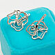 Заказать Серьги классические розы. Sabira Jewelry. Ярмарка Мастеров. . Серьги классические Фото №3
