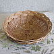 Deep woven willow Vine plate / Candy Bowl. Basket. Elena Shitova - basket weaving. My Livemaster. Фото №4
