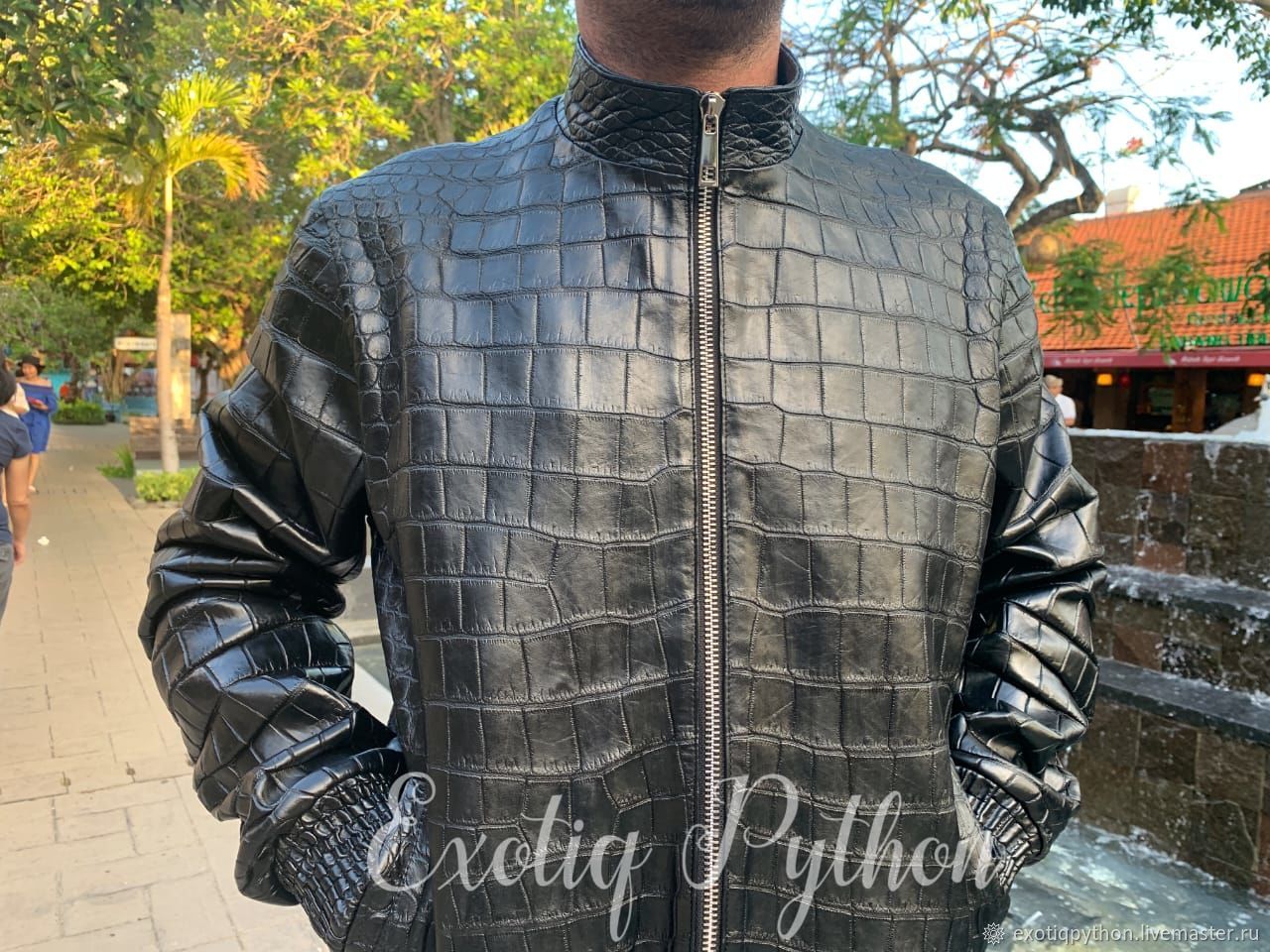 Crocodile leather jackets - Crocodile skin jackets
