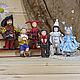 Cotton Christmas toys 'Karabas-Barabas puppet theater', Christmas decorations, St. Petersburg,  Фото №1