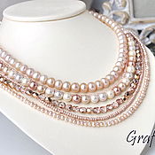 Украшения handmade. Livemaster - original item Pearl beads necklace. Handmade.