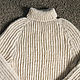 Order Sweater knitted of 100% sheep wool (No. №230). Rogopuh. Livemaster. . Mens sweaters Фото №3
