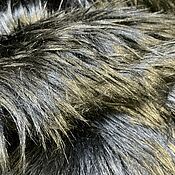 Материалы для творчества ручной работы. Ярмарка Мастеров - ручная работа Artificial Llama Fur HD black 50h85 cm. Handmade.