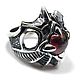 Кольцо из серебра Webclow ARR29-03red. Кольца. Blacksilver. Ярмарка Мастеров.  Фото №6
